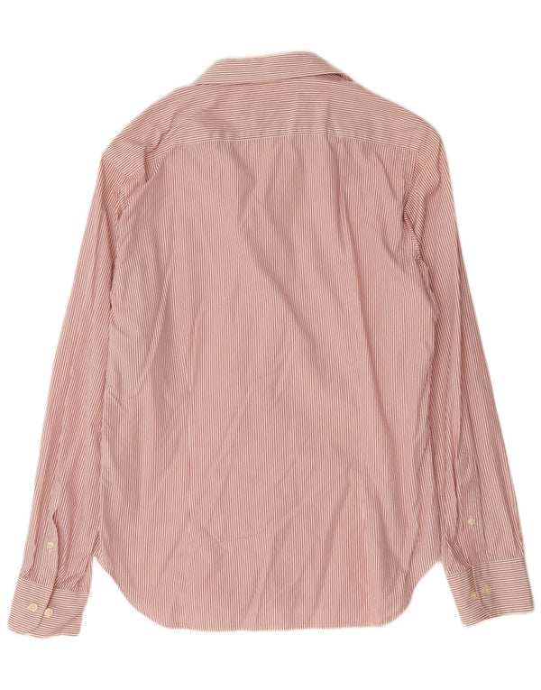 Henry Cottons Chemise homme Taille 42 Grand coton à fines rayures rouges