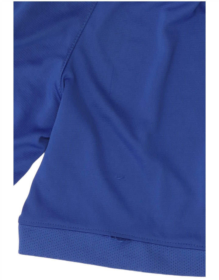 Short de sport Nike Dri Fit garçon 10-11 ans bleu moyen polyester
