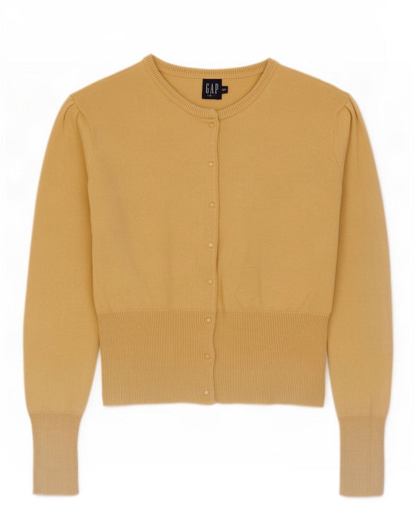 Gap Cardigan Femme Pull UK 6 XS Beige Coton
