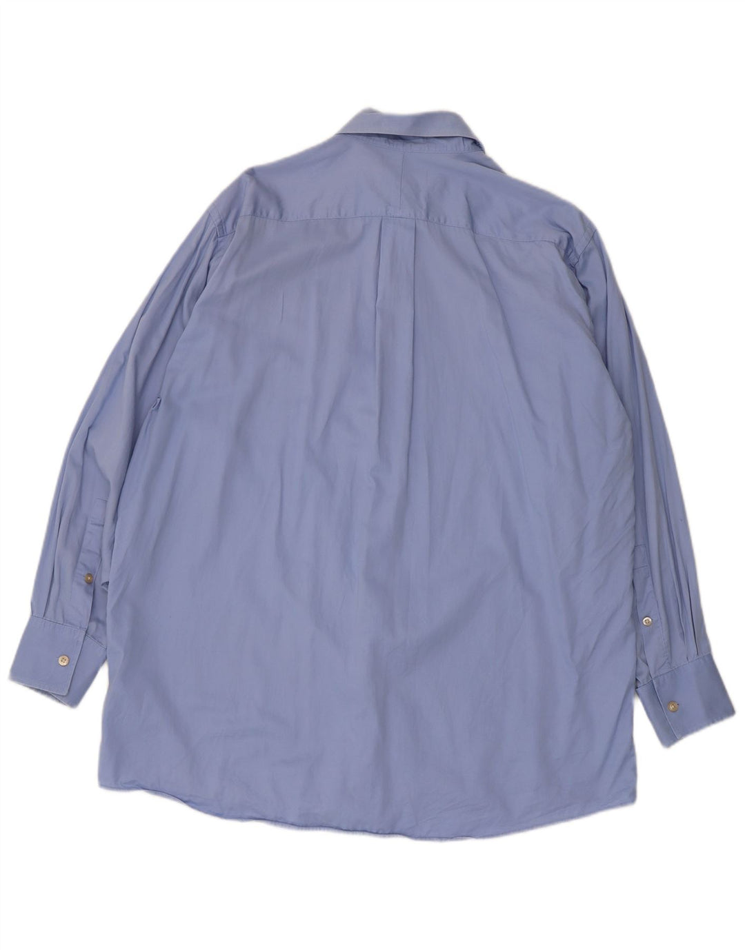 Michael Kors Chemise Homme Taille 16 1/2 Grand Coton Bleu