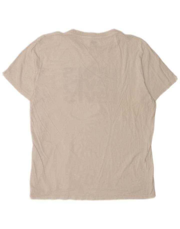 Levi's Tee-Shirt Graphique Homme Blanc Large