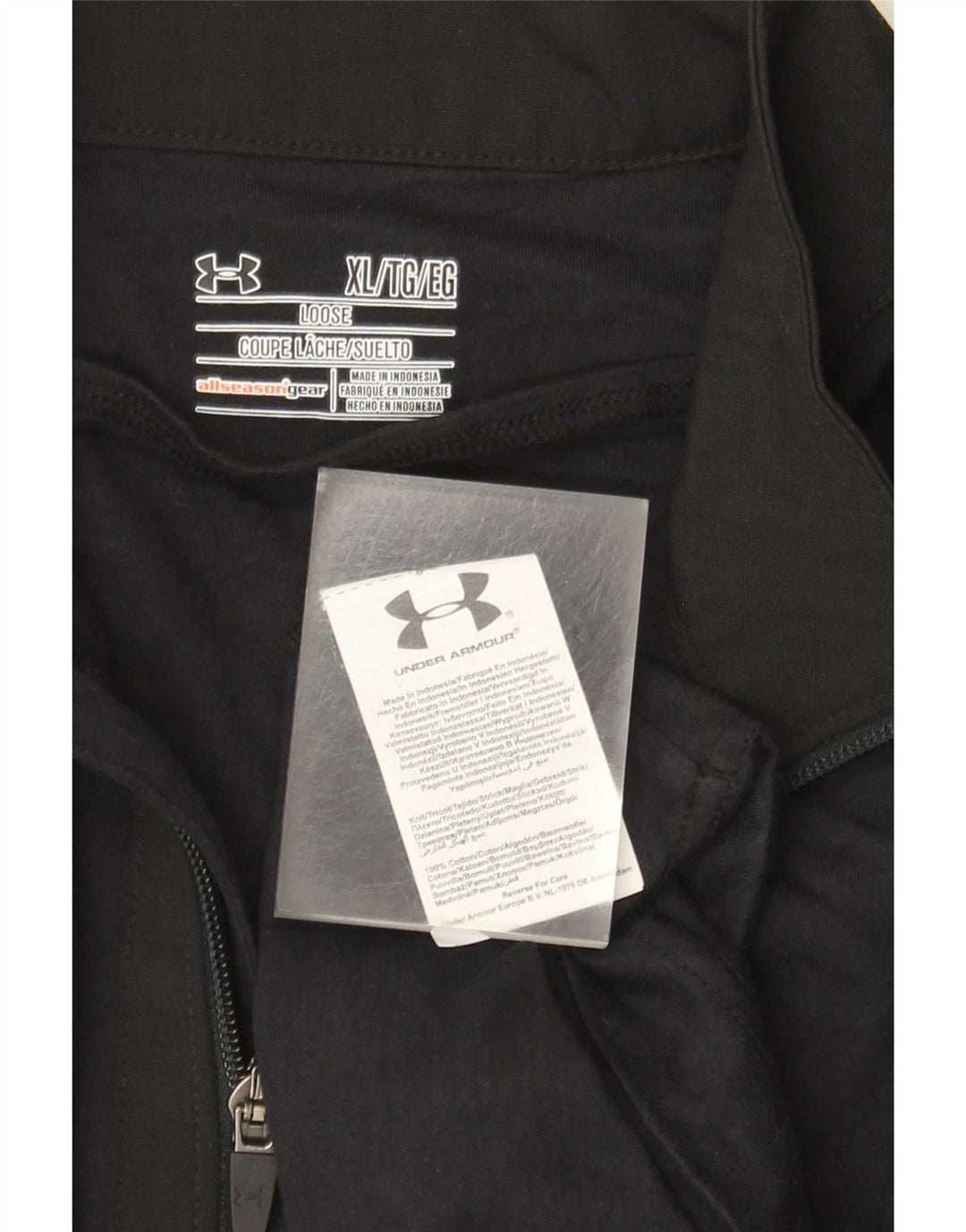 UNDER ARMOUR Haut de Survêtement Allseason Gear Pullover Homme Noir XL