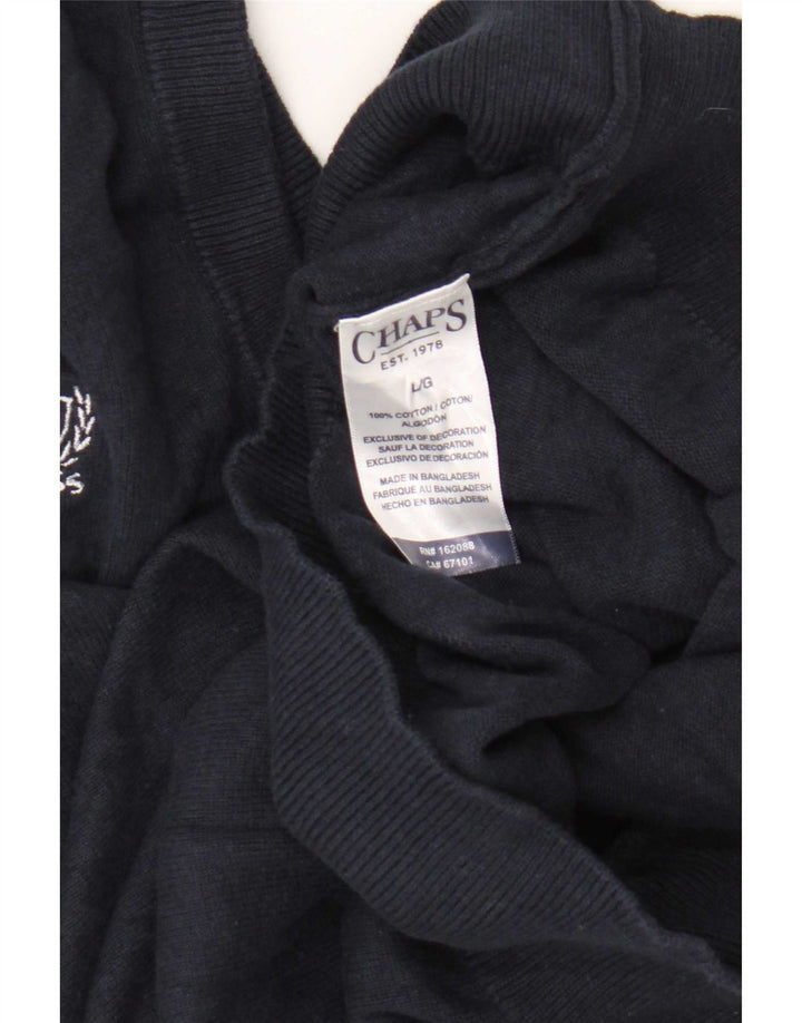 Chaps Débardeur Homme Grand Bleu Marine Coton
