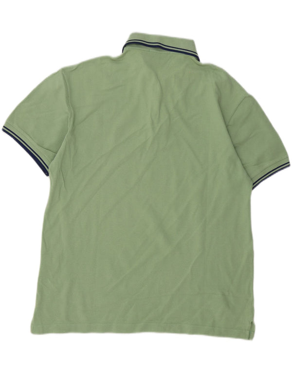 Fred Perry Polo Homme Vert Moyen Coton