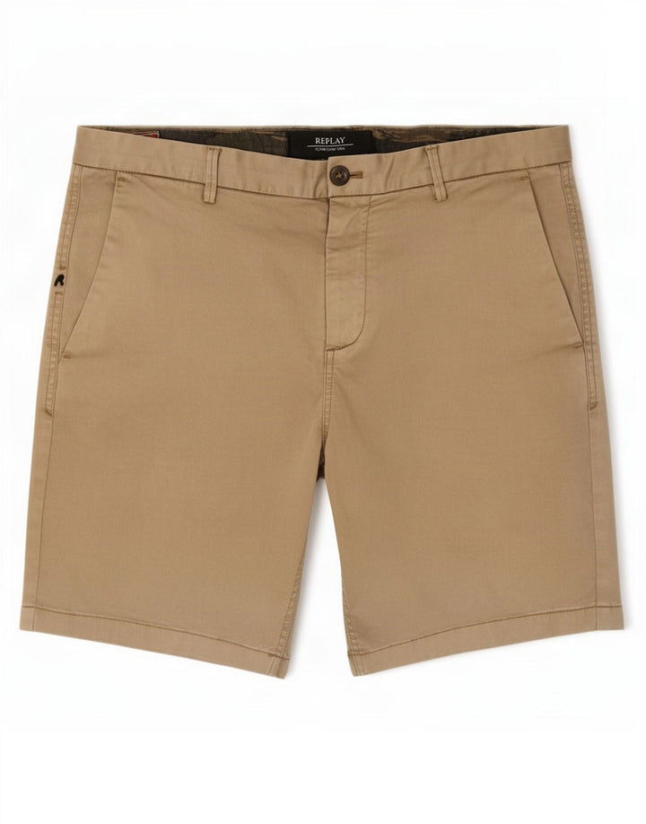 Replay Short Chino Homme Large W36 Beige