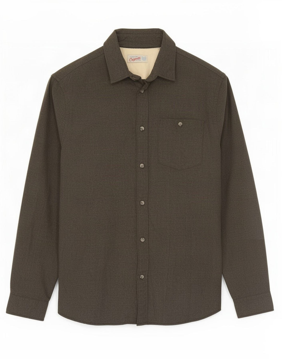 Jack & Jones Chemise Flanelle Homme Gris Moyen Coton