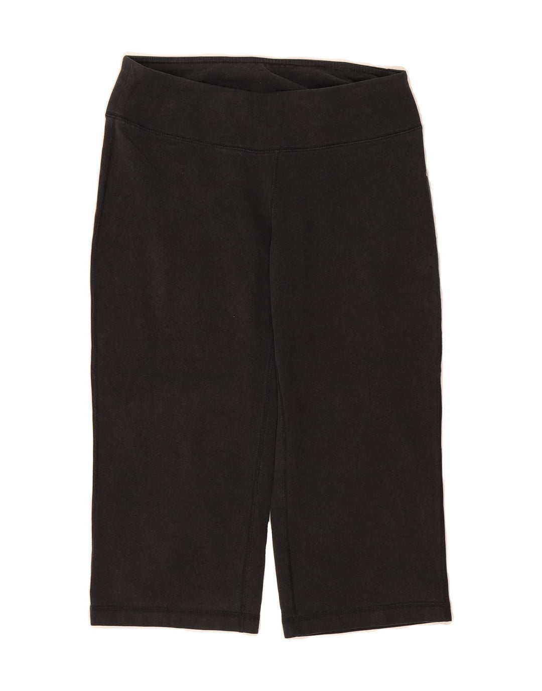 REEBOK Womens Capri Tracksuit Trousers UK 12 Medium Black Vintage Reebok and Second-Hand Reebok from Messina Hembry 