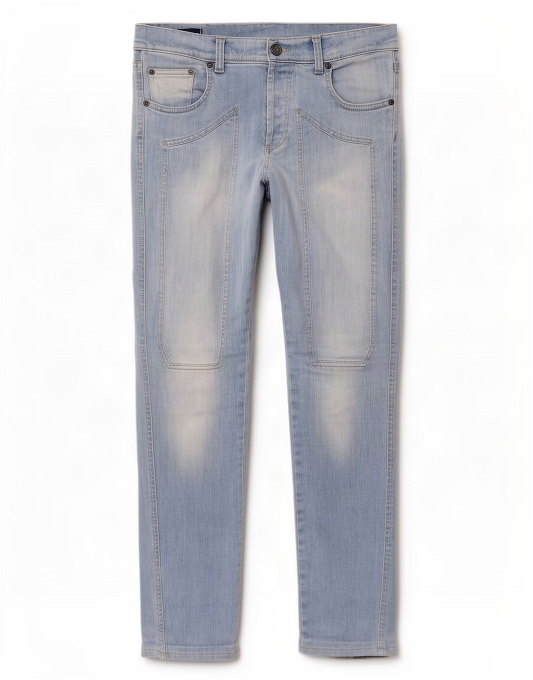 Jeckerson Jean Slim Homme W36 L30 Bleu Coton
