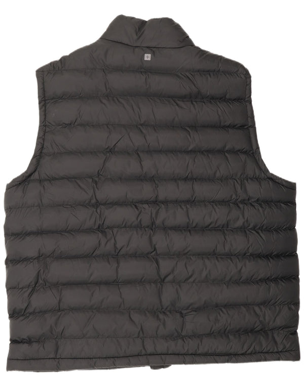 Mountain Warehouse Gilet rembourré pour homme UK 46 3XL Noir Nylon
