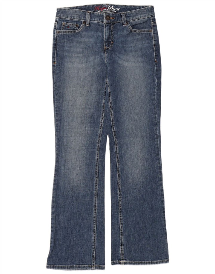 TOMMY HILFIGER Jean bootcut pour femme US 4 Small W30 L32 Bleu