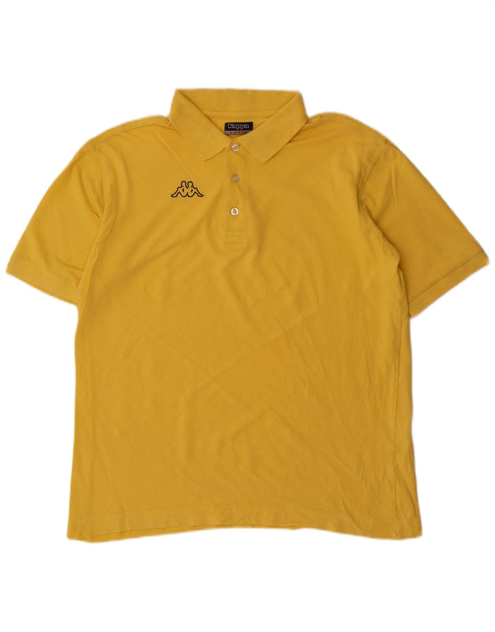 Kappa Polo Homme Grand Jaune