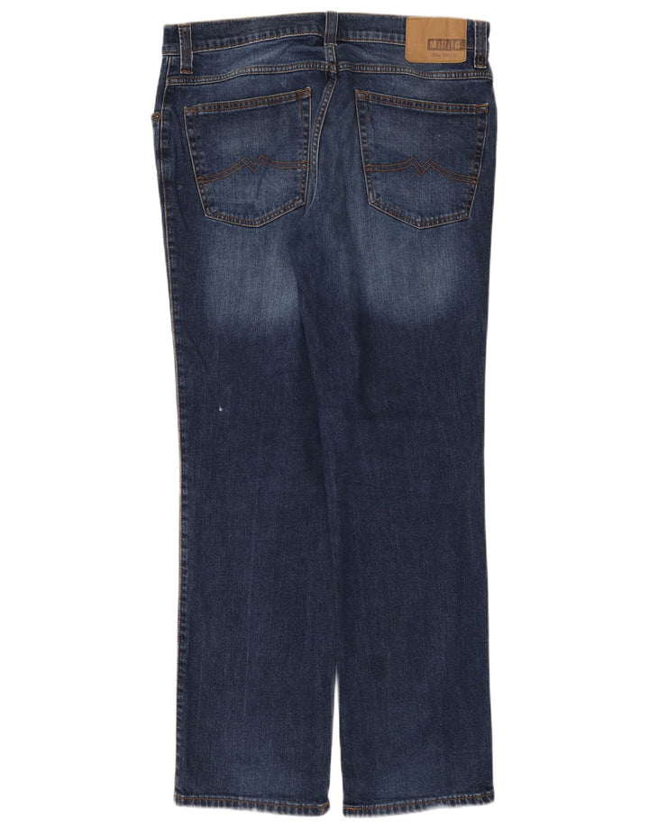 Mustang Jean Droit Oklahoma Homme W36 L32 Bleu Coton