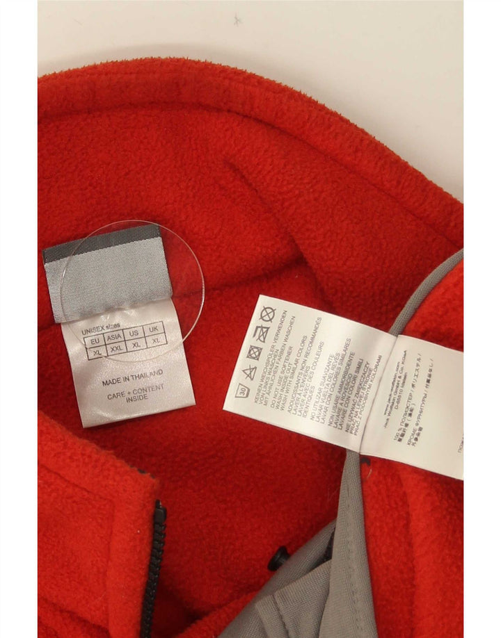 Jack Wolfskin Veste polaire Graphic Liner pour homme UK 42 XL Rouge Polyester