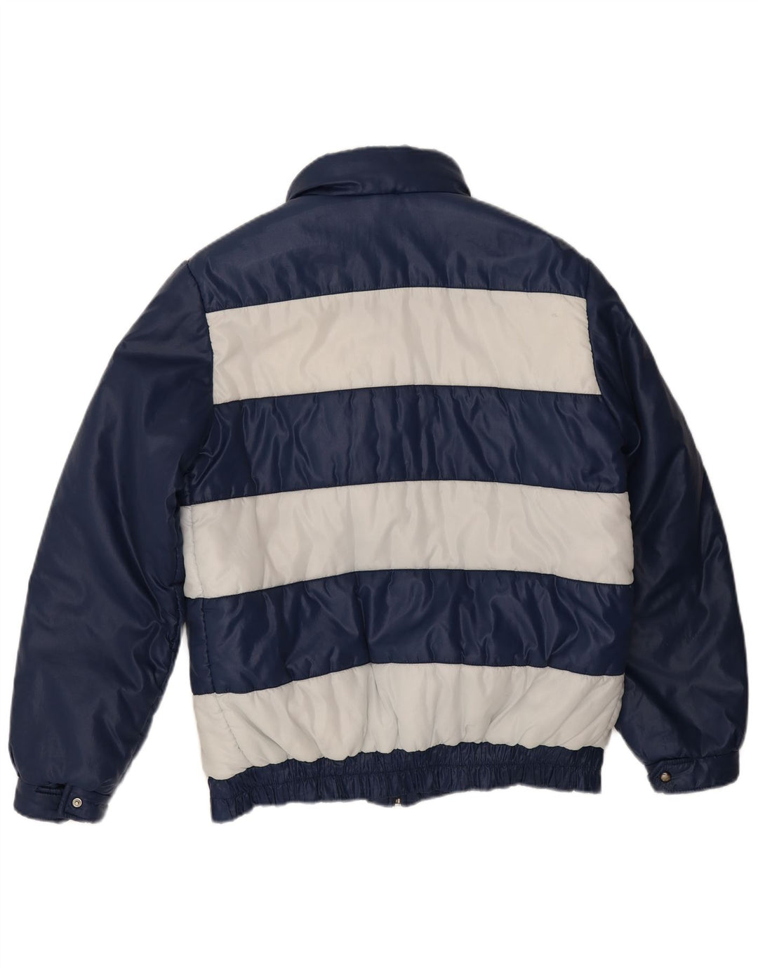 Eliana Veste matelassée pour homme UK 40 Large Bleu marine rayé