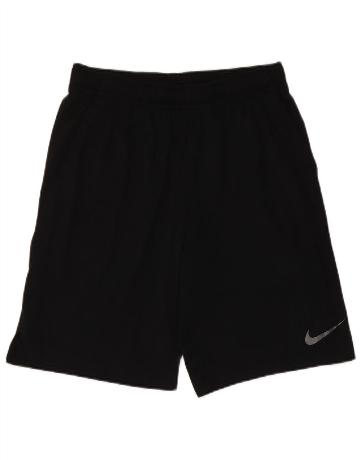 Short de sport Nike Dri Fit pour hommes, petit, noir, polyester