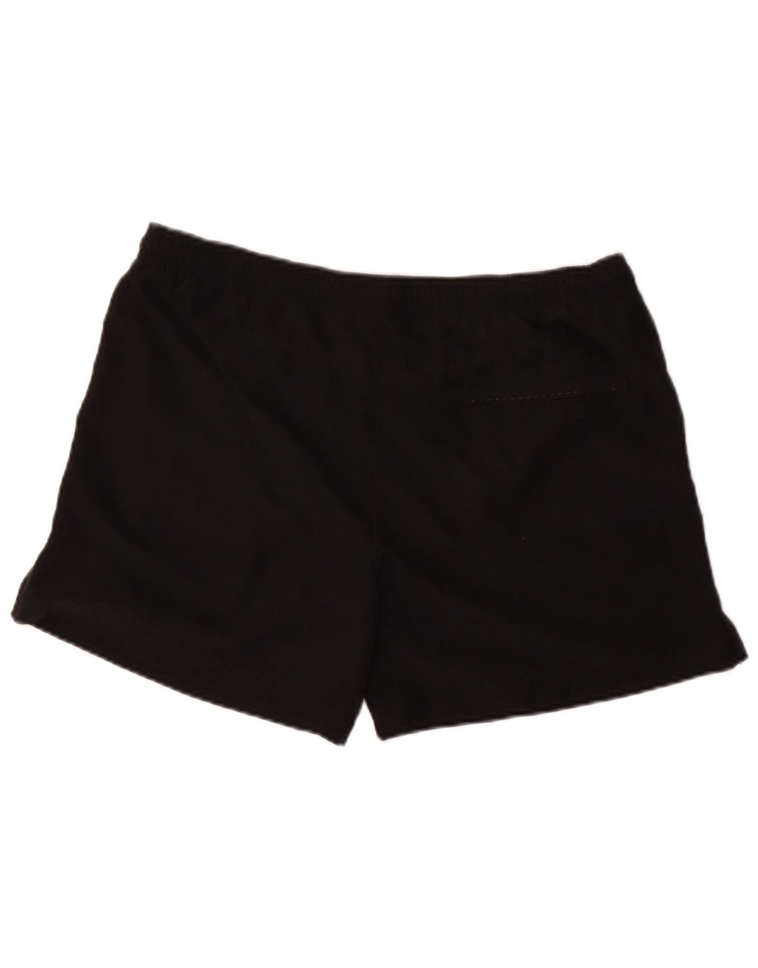 Nike Womens Sport Shorts UK 14/16 Large Black Polyester