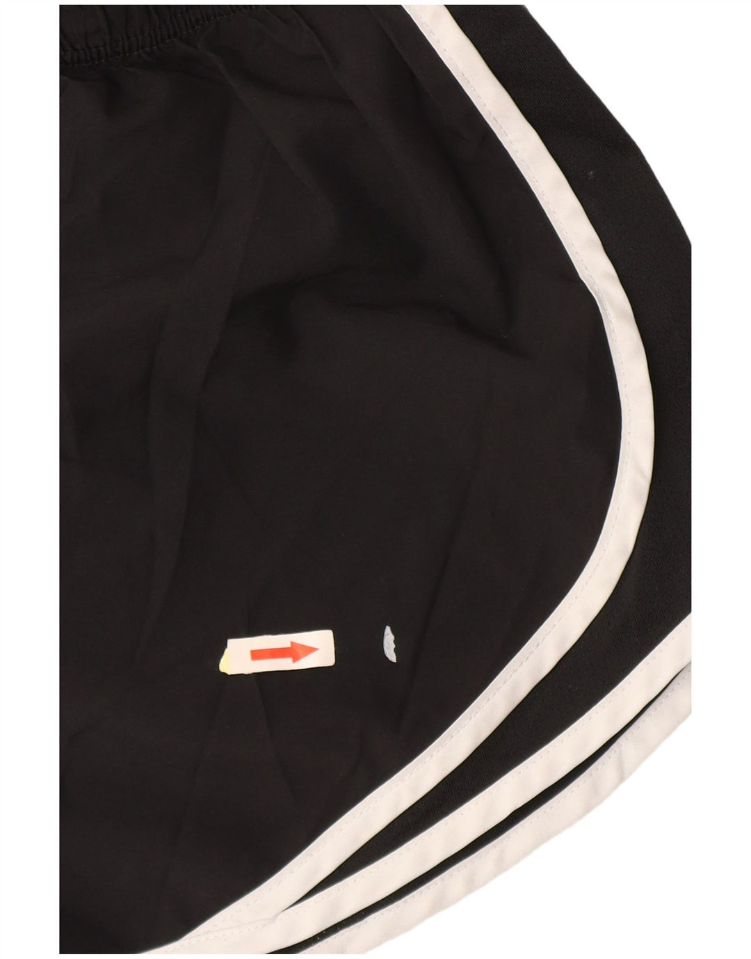 NIKE Short de sport pour femme UK 8 Small Noir Polyester