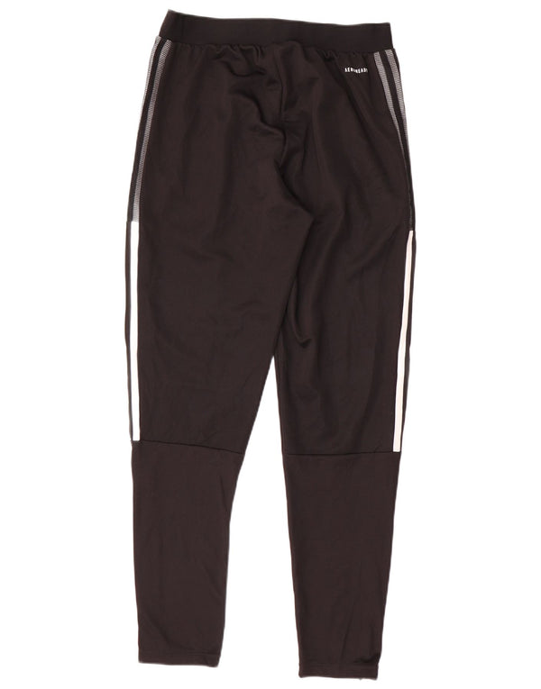Adidas Pantalon de survêtement Aeroready pour femme UK 14 Medium Noir Polyester