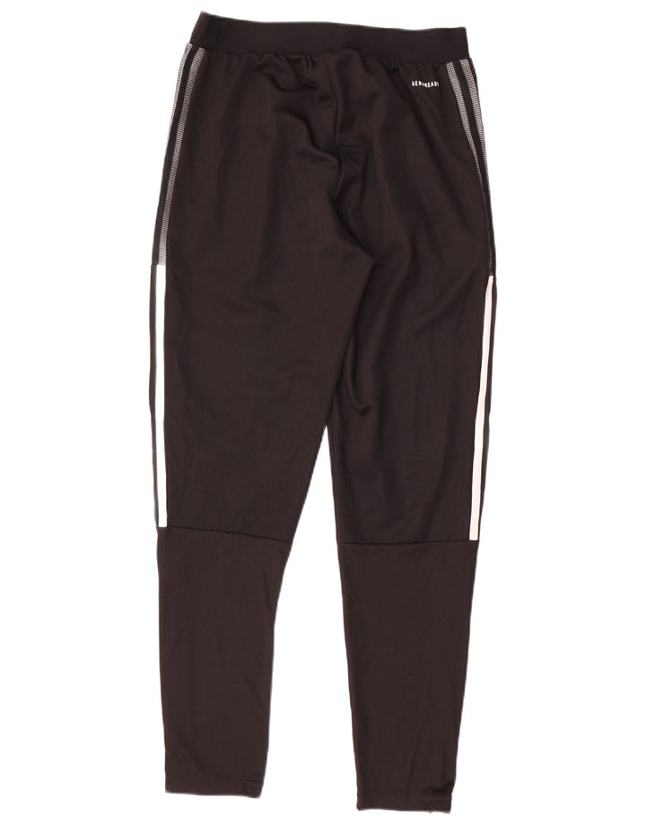 Adidas Pantalon de survêtement Aeroready pour femme UK 14 Medium Noir Polyester