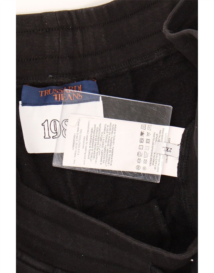 Trussardi Femme UK 20 2XL Coton Noir