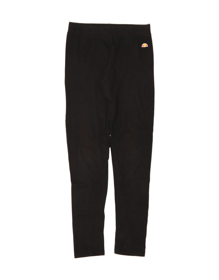 ELLESSE Girls Leggings 13-14 Years  Black Cotton Vintage Ellesse and Second-Hand Ellesse from Messina Hembry 