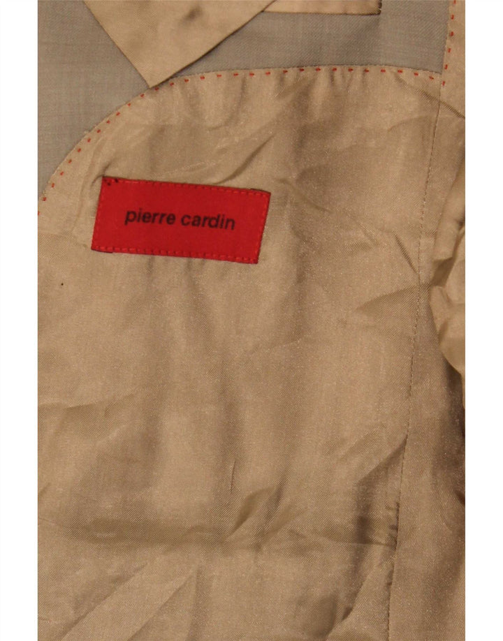 Pierre Cardin Veste Blazer 3 Boutons Homme UK 40 Large Beige