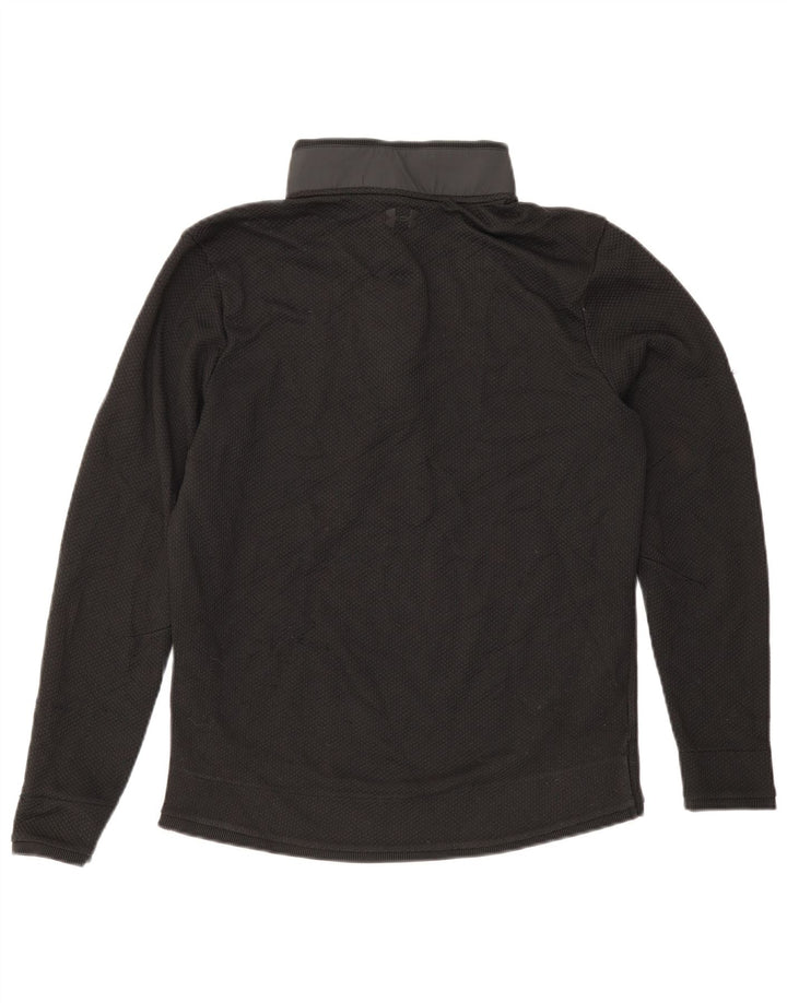 Under Armour Haut de survêtement Cold Gear pour femme UK 14 Noir moyen