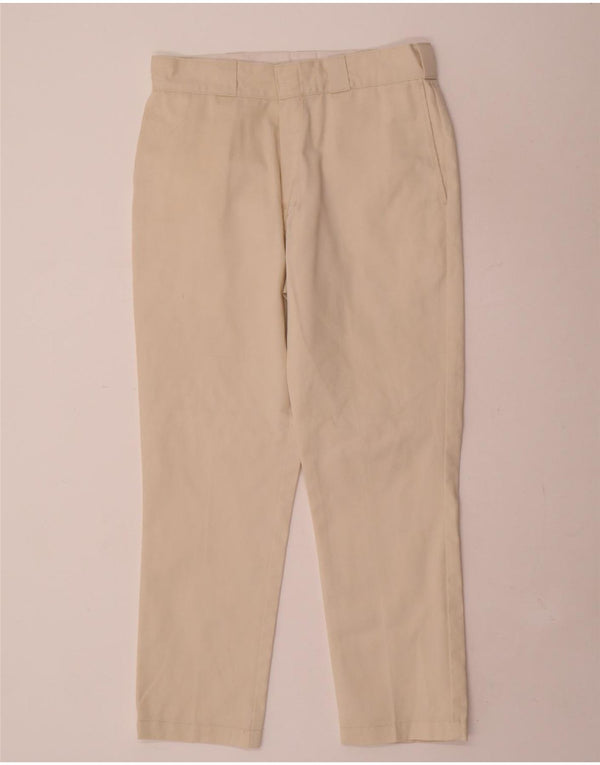 Dickies Pantalon Chino Droit Homme W32 L28 Beige Polyester