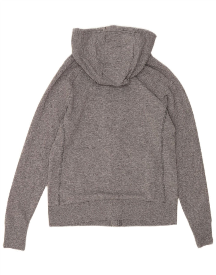 Marks & Spencer Pull à capuche zippé pour femme UK 8 Petit Gris Moucheté
