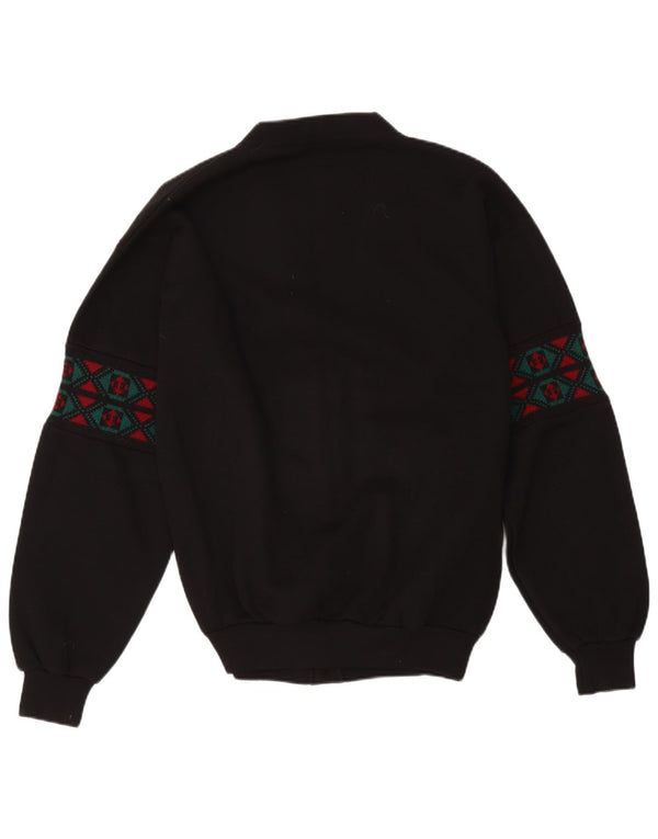 Sporting Club Pull Cardigan Homme Grand Noir Géométrique