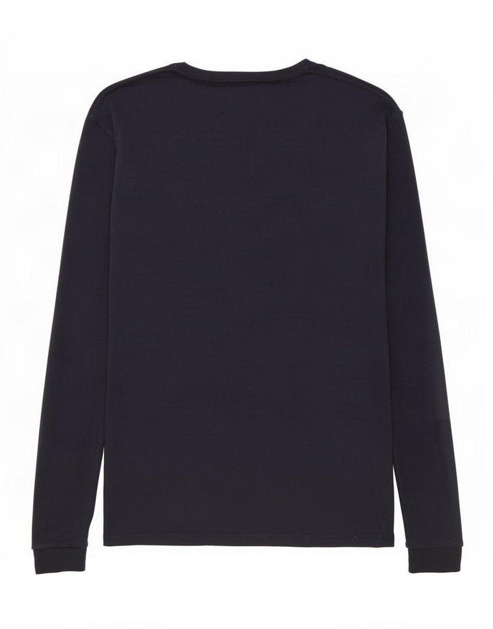 Champion Haut à manches longues pour homme en coton bleu marine Small