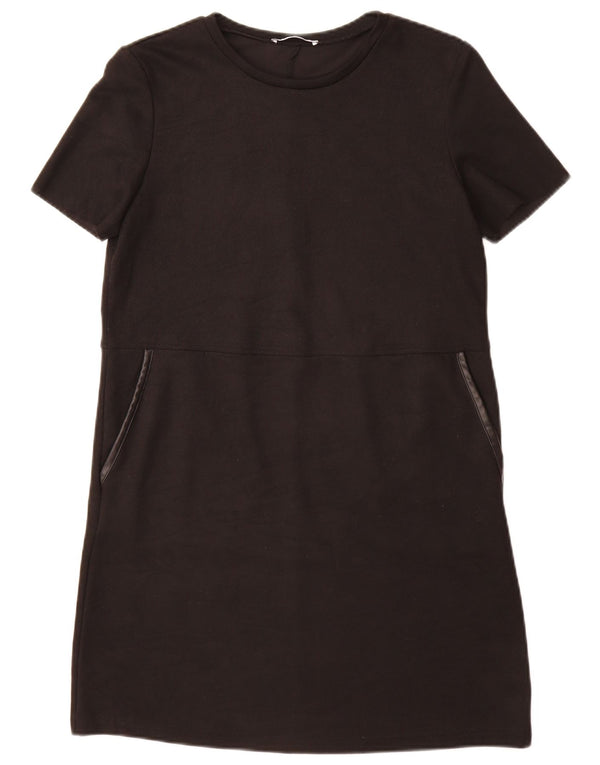 Zara Robe droite pour femme UK 10 Small Noir