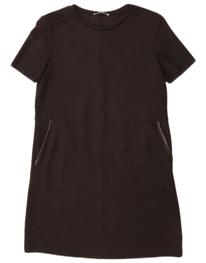 Zara Robe droite pour femme UK 10 Small Noir