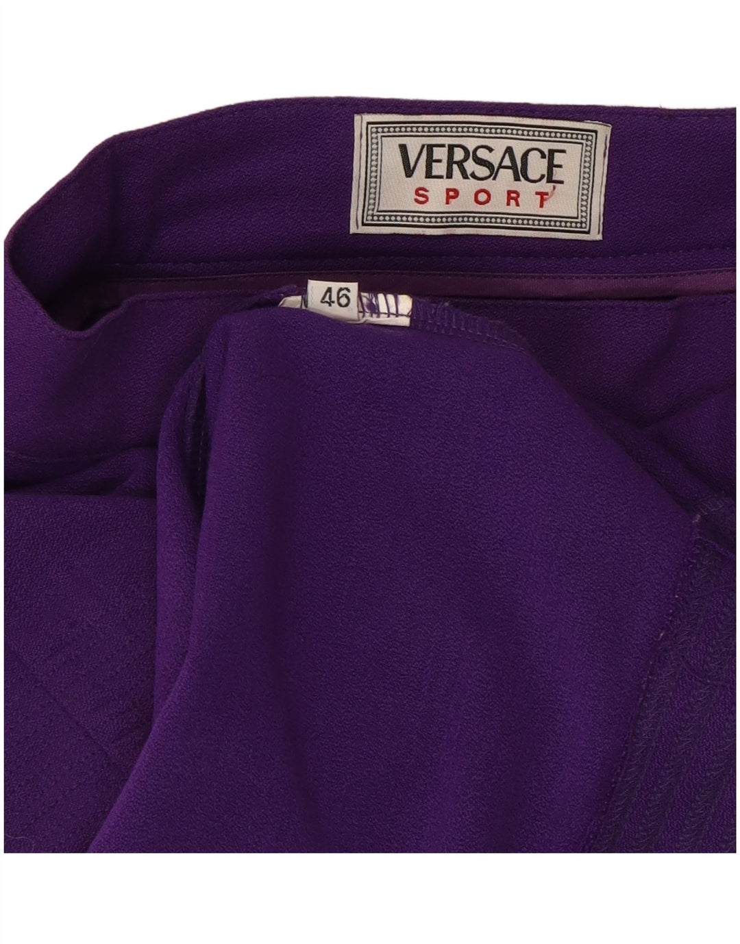 Versace Jupe crayon femme IT 46 Large W30 Violet