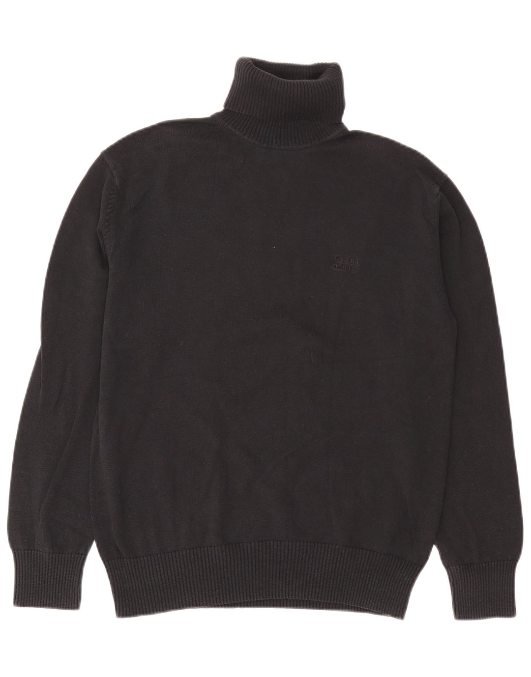 Esprit Pull Col Roulé Homme Gris Moyen Coton