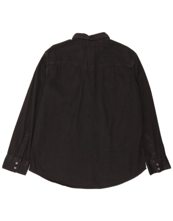 Levi's Chemise en Jean Standard Homme Noir Coton