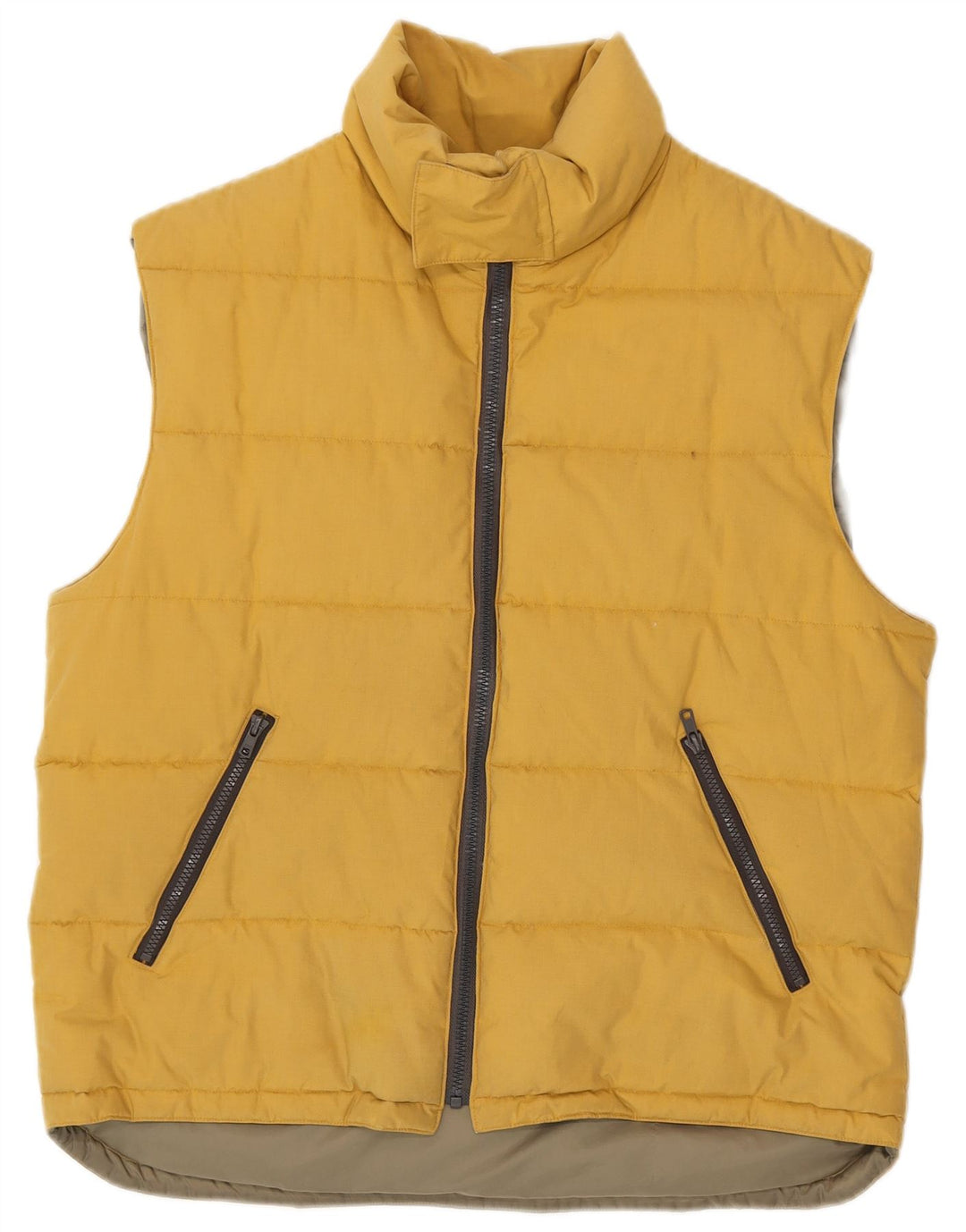 Sergio Tacchini Gilet rembourré pour homme UK 40 Large Jaune