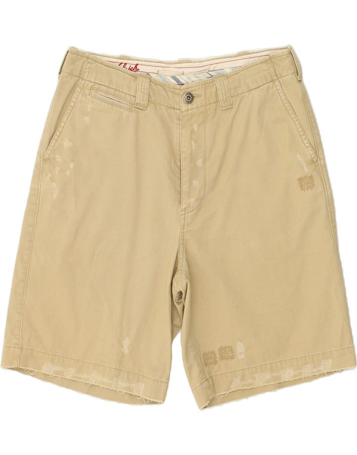 WOOLRICH Mens Chino Shorts W33 Medium Beige Cotton Vintage Woolrich and Second-Hand Woolrich from Messina Hembry 