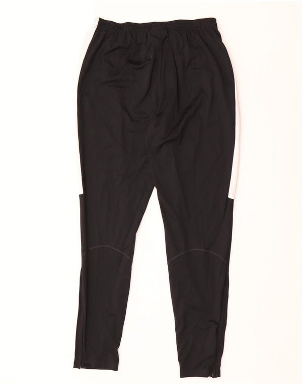 Nike Pantalon de survêtement Dri Fit pour homme Taille L en polyester color block noir