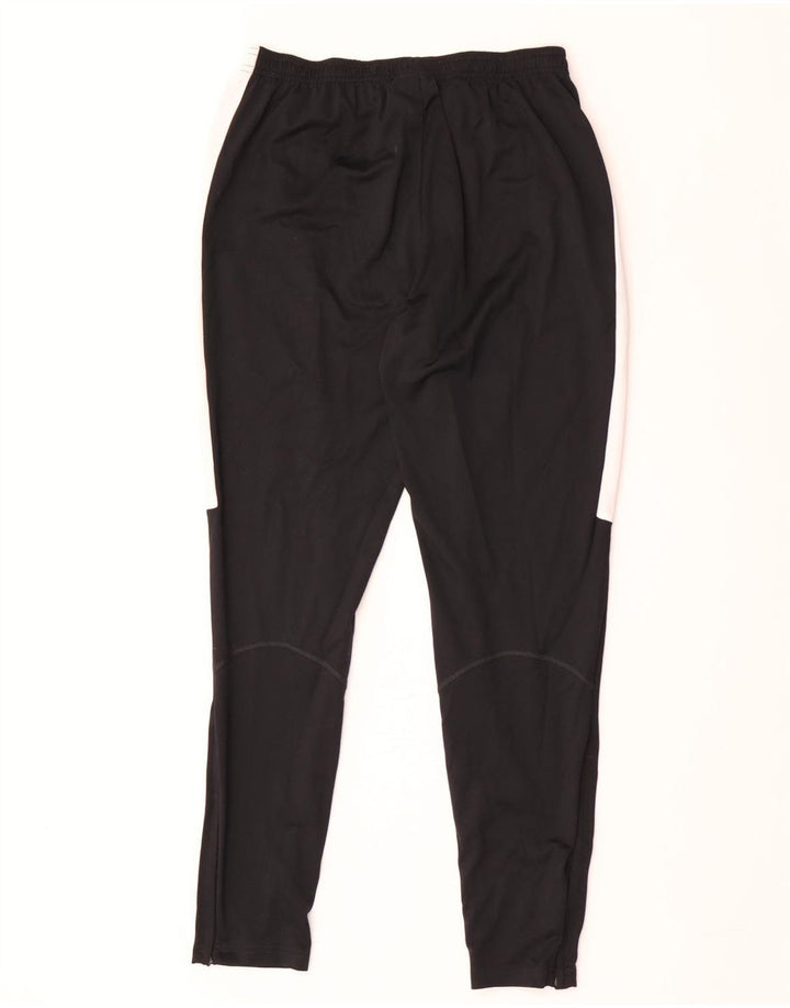 Nike Pantalon de survêtement Dri Fit pour homme Taille L en polyester color block noir