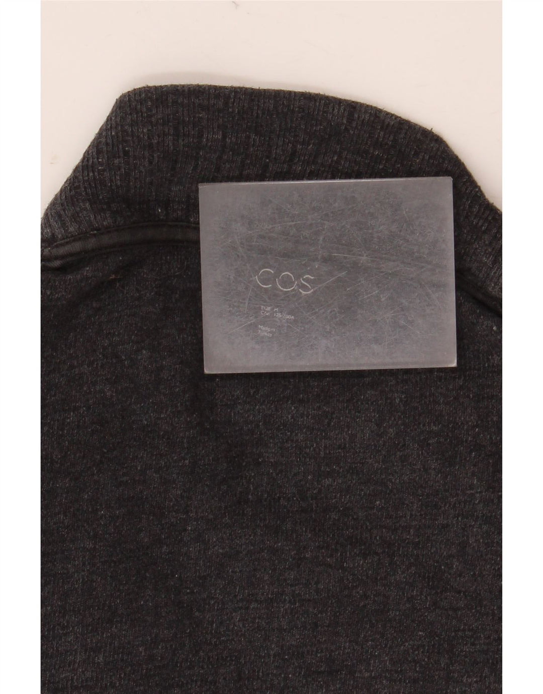 COS T-shirt surdimensionné pour femme UK 44 Gris moyen