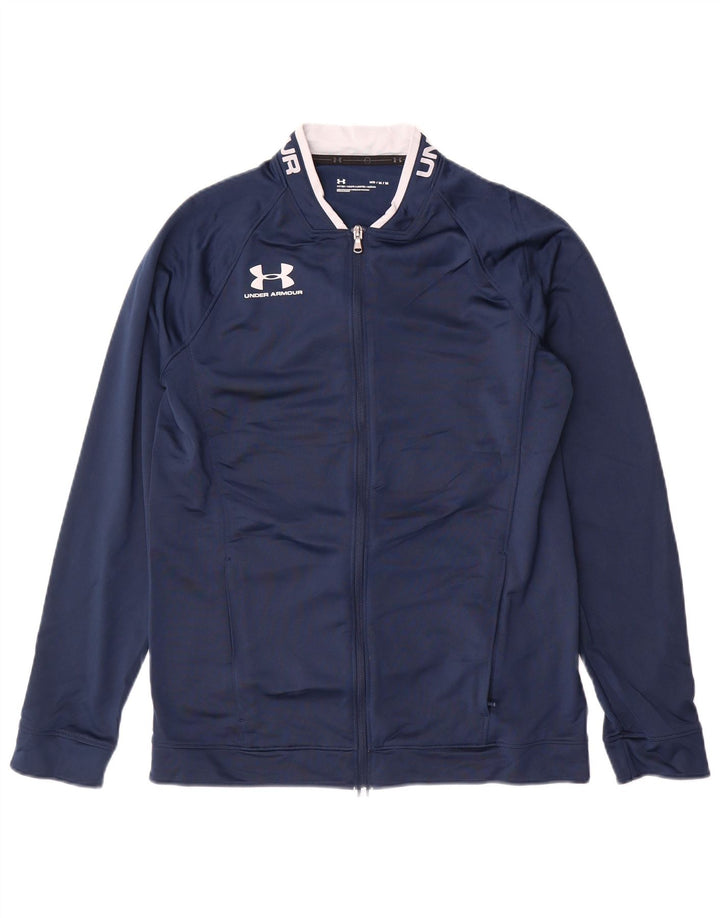 Under Armour Veste de Survêtement Graphique Homme Bleu Marine Moyen Polyester