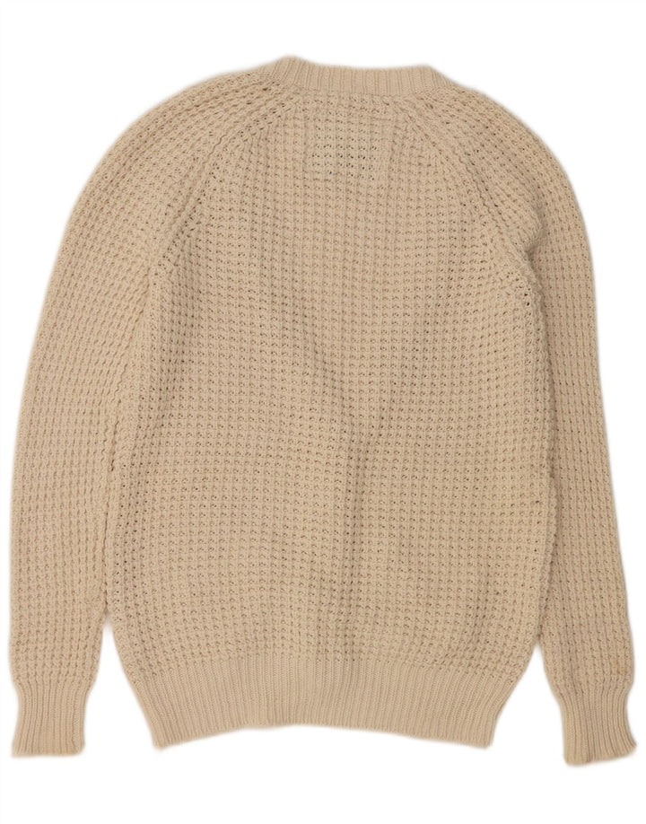 Jack Wills Cardigan surdimensionné surdimensionné pour femme UK 10 Petit Beige