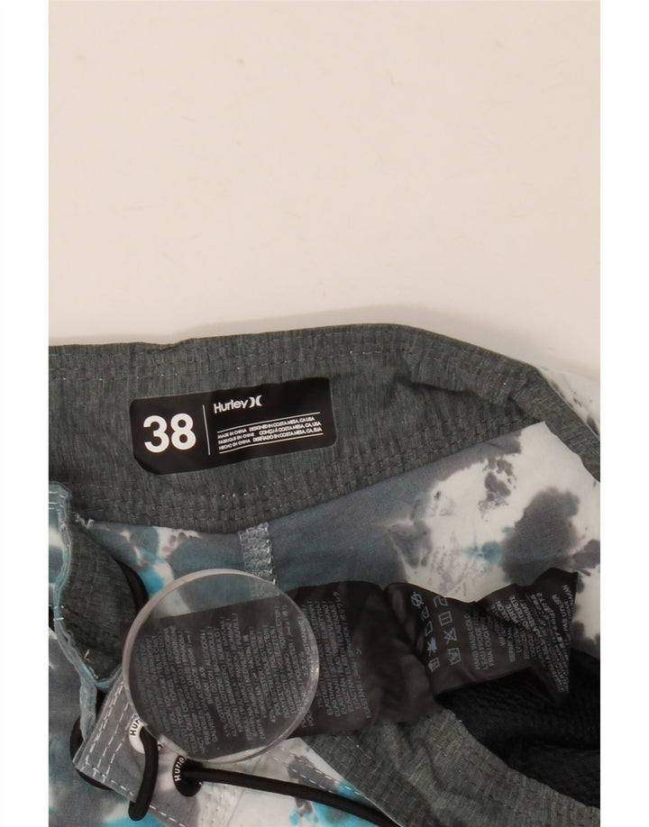 Hurley Short de Bain Homme XL Gris Tie Dye Polyester