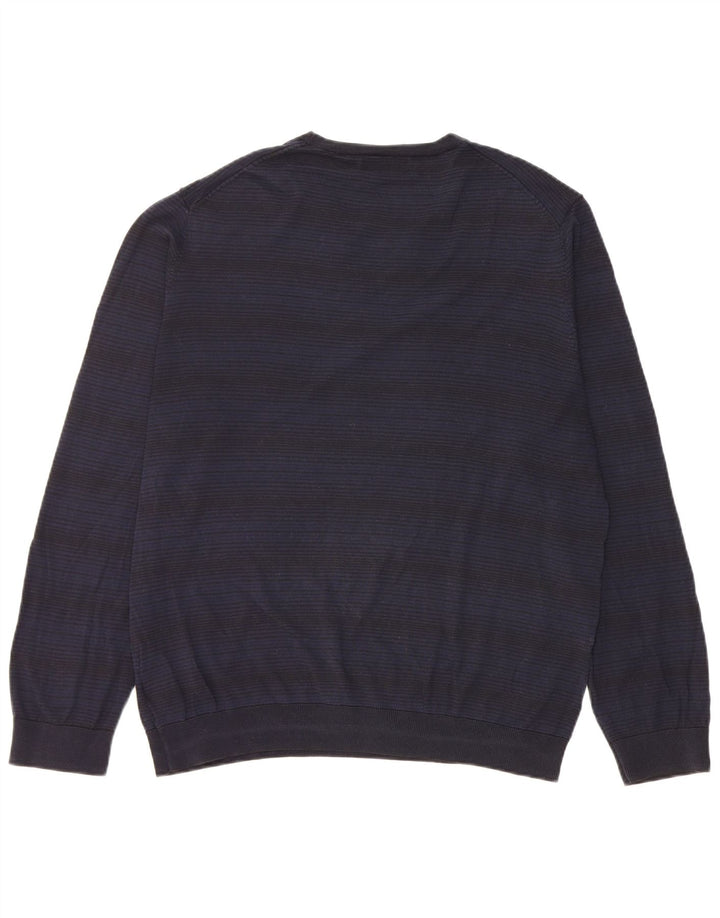 Marks & Spencer Pull à col rond autographe pour homme Bleu marine Taille L