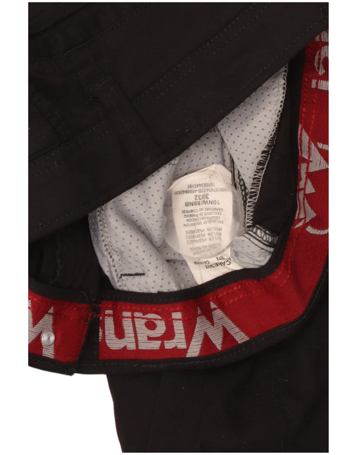 Wrangler Pantalon cargo droit de randonnée pour homme W30 L32 Nylon noir