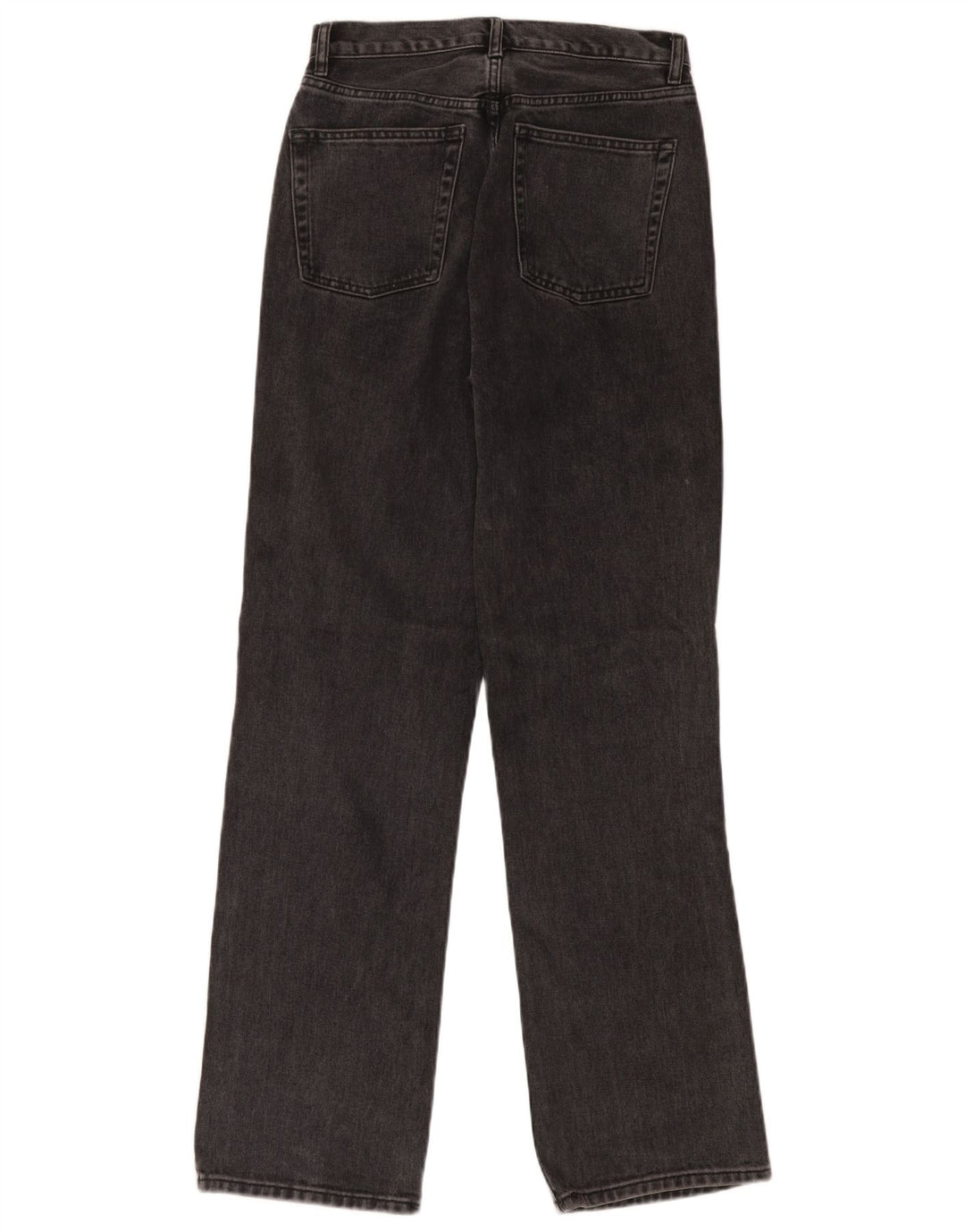 Topshop Jean droit femme W28 L32 gris coton