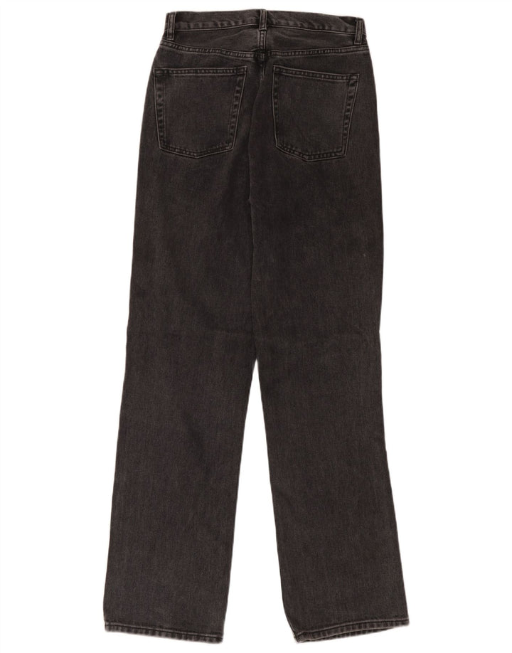 Topshop Jean droit femme W28 L32 gris coton