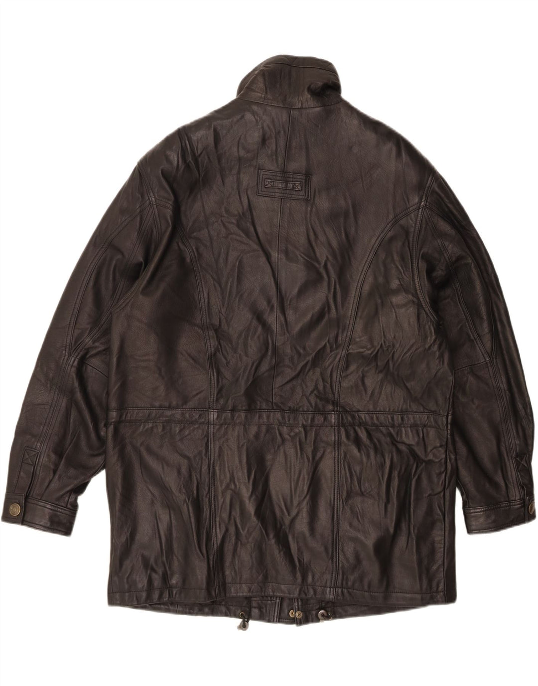 Veste en cuir homme vintage IT 52 XL Cuir noir