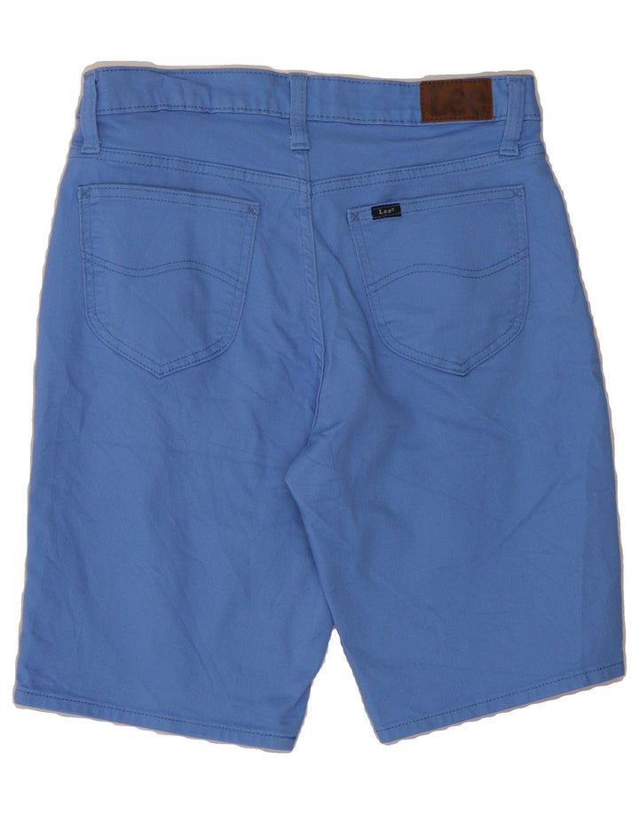 LEE Womens Casual Shorts US 8 Medium W30 Blue Cotton Vintage Lee and Second-Hand Lee from Messina Hembry 